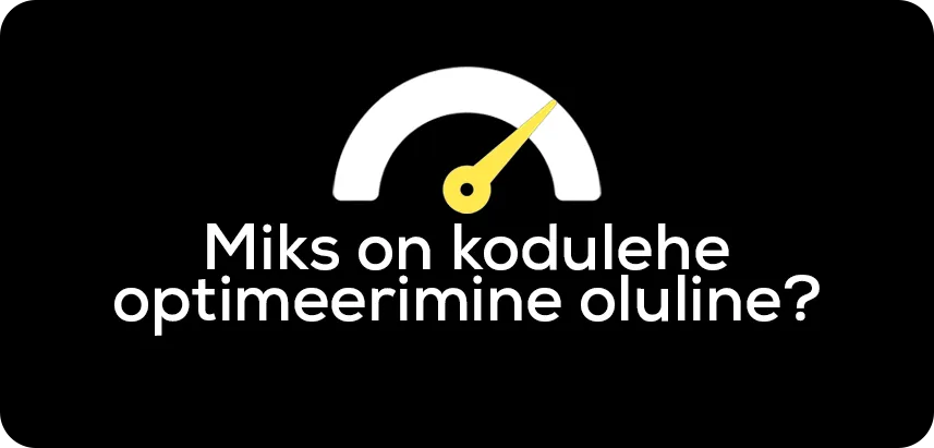 kodulehe optimeerimine